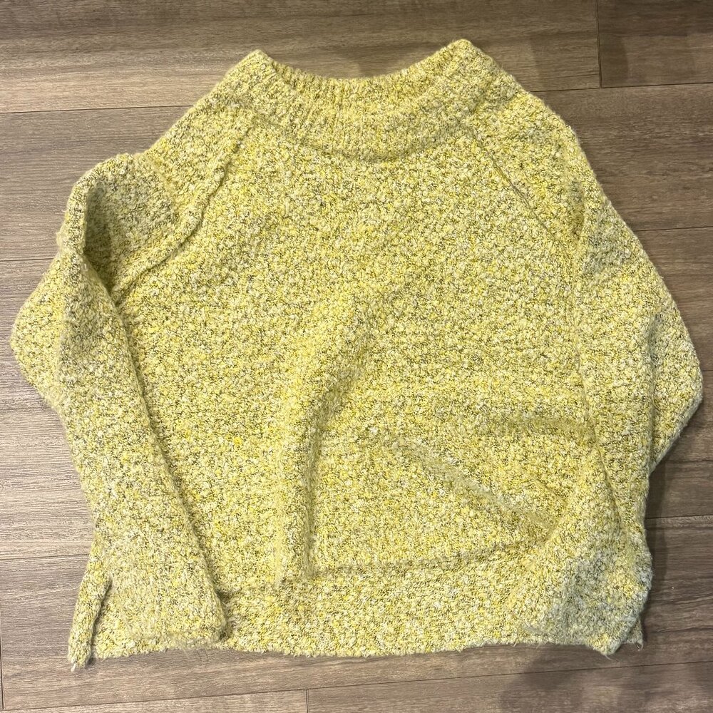 Free People BFF Cocoon Solid Crew Sweater
